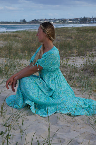 Sienna maxidress ocean