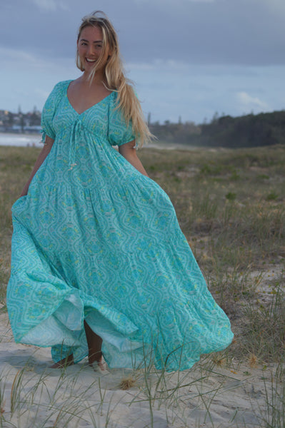 Sienna maxidress ocean