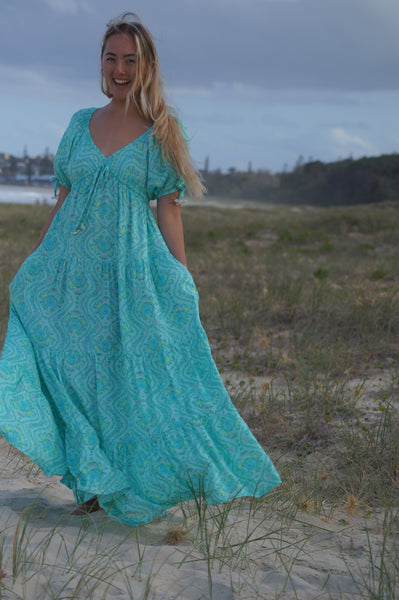 Sienna maxidress ocean