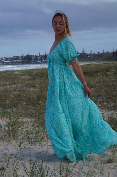 Sienna maxidress ocean