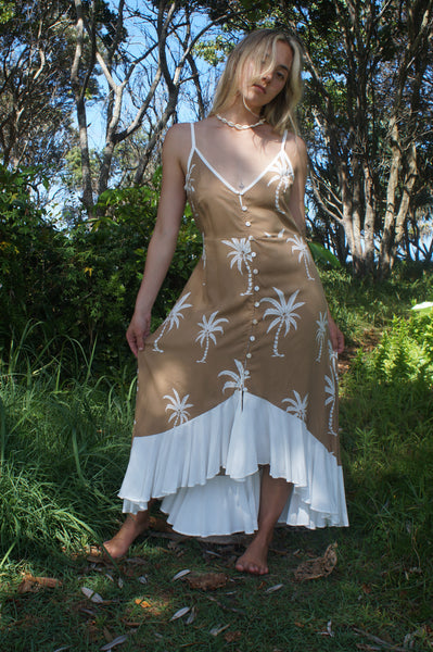 Isabella mididress Coconut