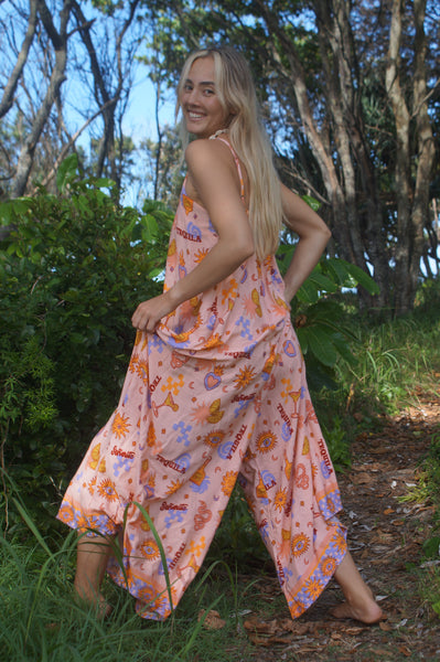 Senorita jumpsuit peach