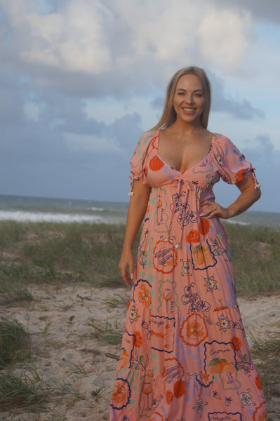 La dolce vita maxi dress