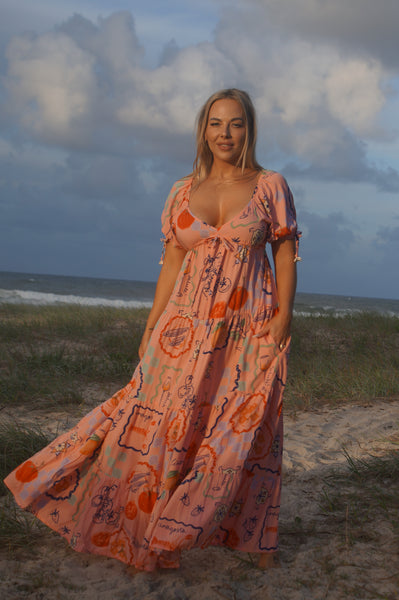 La dolce vita maxi dress