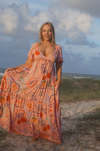La dolce vita maxi dress