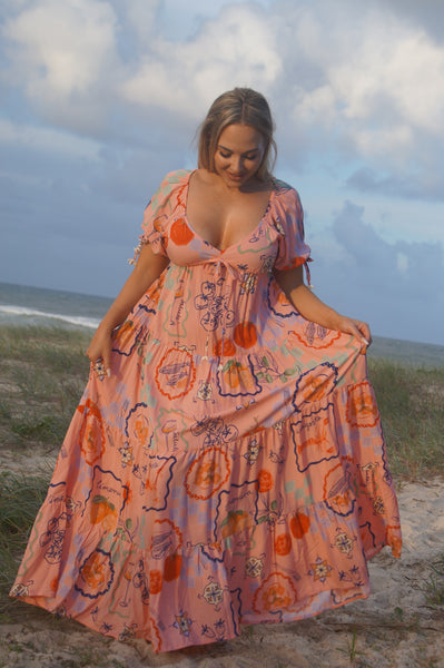 La dolce vita maxi dress