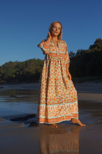 Saffron kiss maxidress