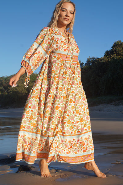Saffron kiss maxidress