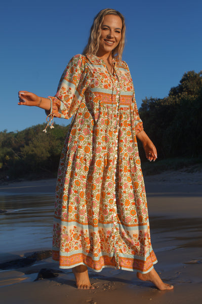 Saffron kiss maxidress
