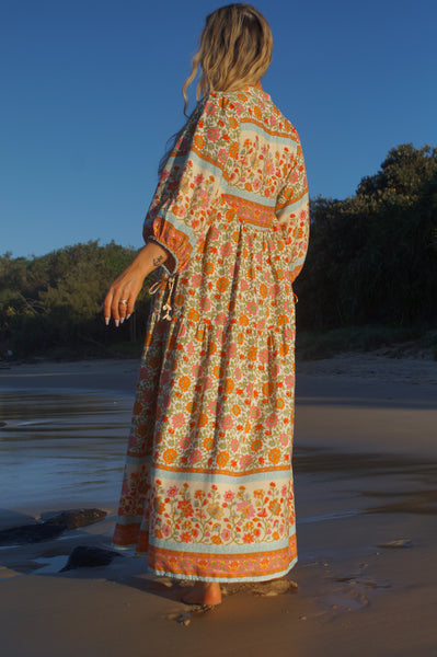 Saffron kiss maxidress