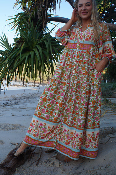 Saffron kiss maxidress