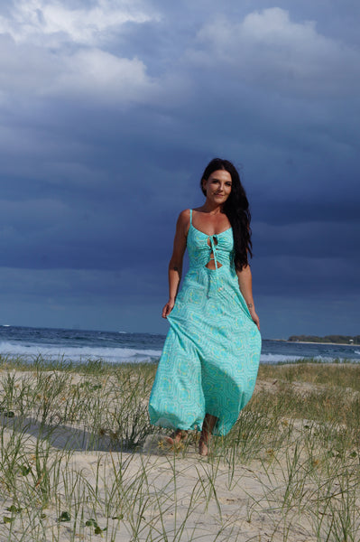 Aquaria maxidress ocean