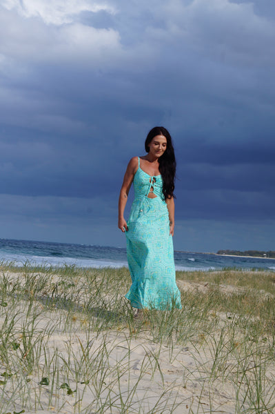 Aquaria maxidress ocean