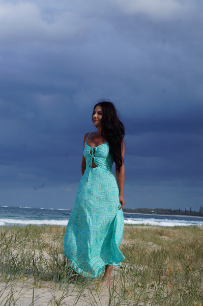 Aquaria maxidress ocean