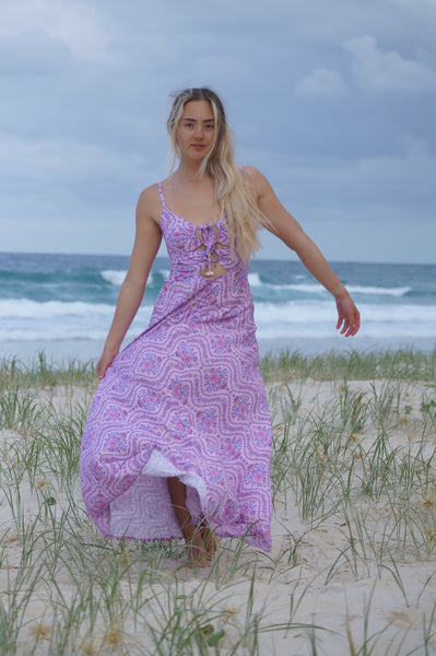 Aquaria maxidress grape