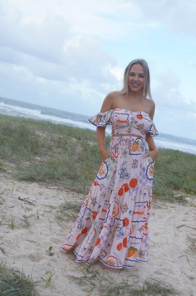 La Dolce Vita maxi skirt
