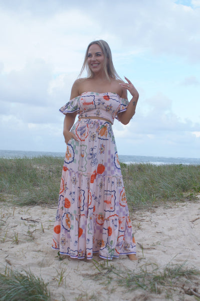 La Dolce Vita maxi skirt